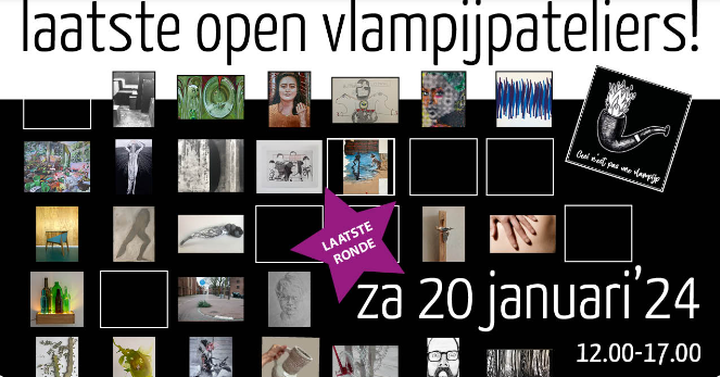 Bericht Kom nog 1 keer kunst kijken en kopen in de Utrechtse Vlampijpateliers!  bekijken